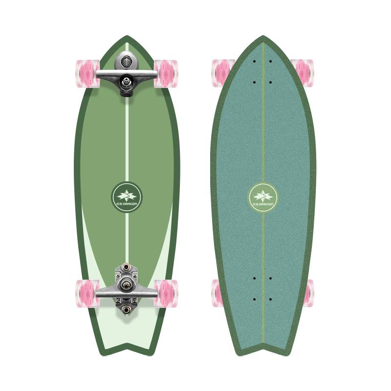[B9 SPRING BRIDGE] 29 INCHES - BUTTERBERRY GREEN - PINK FLASH